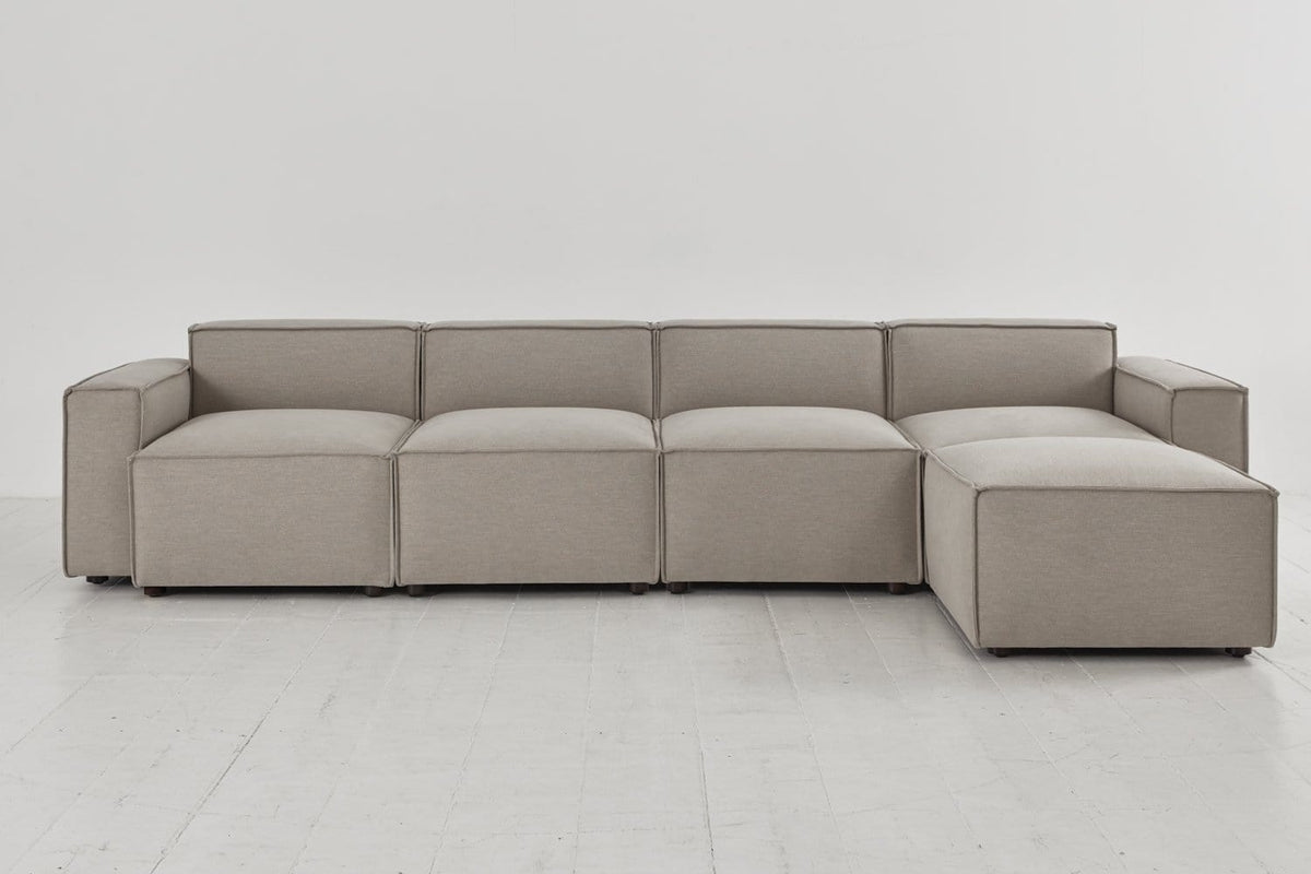 Viersitzer-Sofa Model 03 mit Chaiselongue rechts