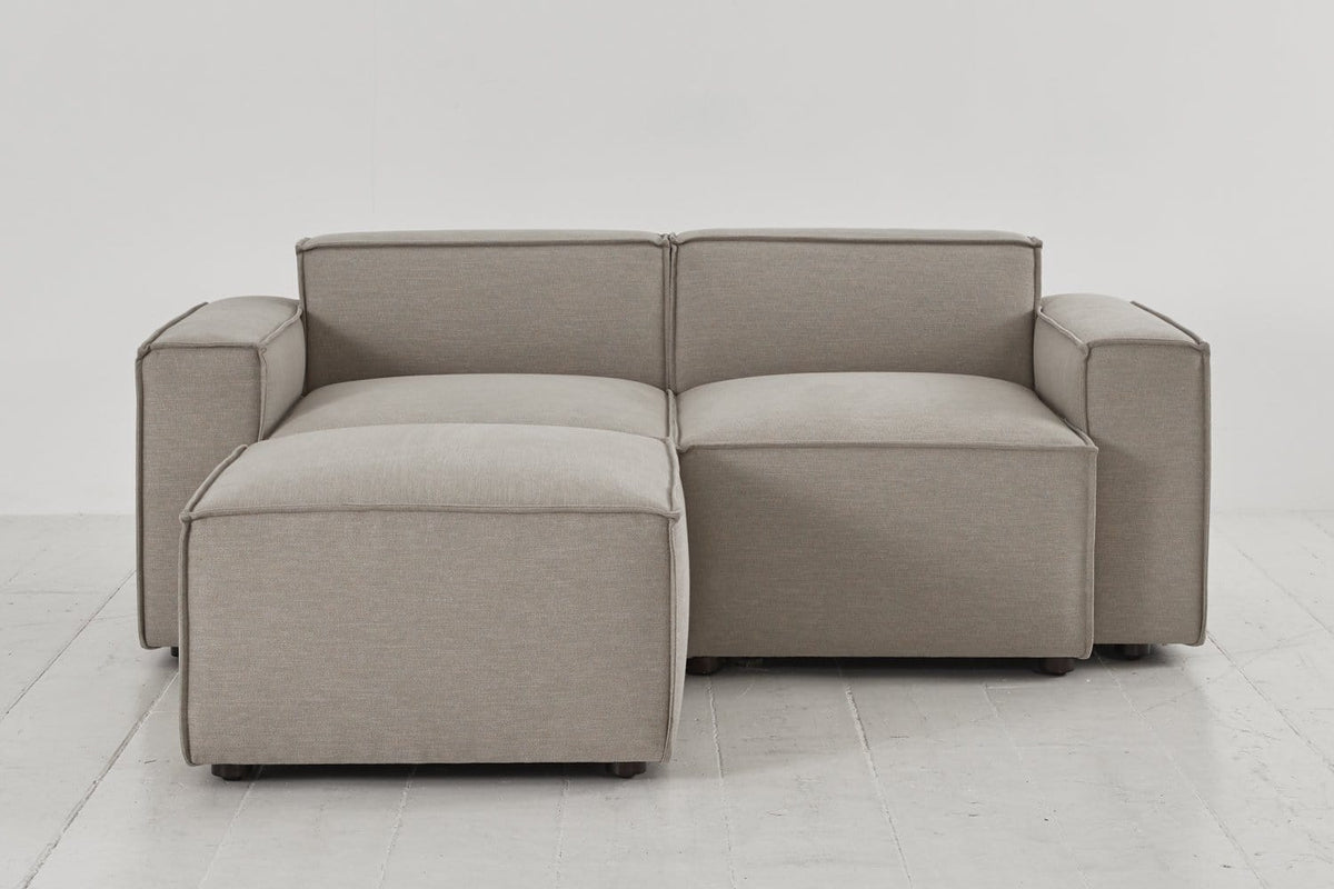 Zweisitzer-Sofa Model 03 mit Chaiselongue links