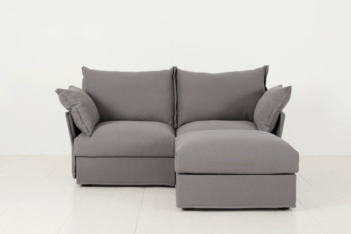 Zweisitzer-Ecksofa Model 06 mit Ecke rechts, Risso