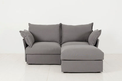 Zweisitzer-Ecksofa Model 06 mit Ecke rechts, Risso