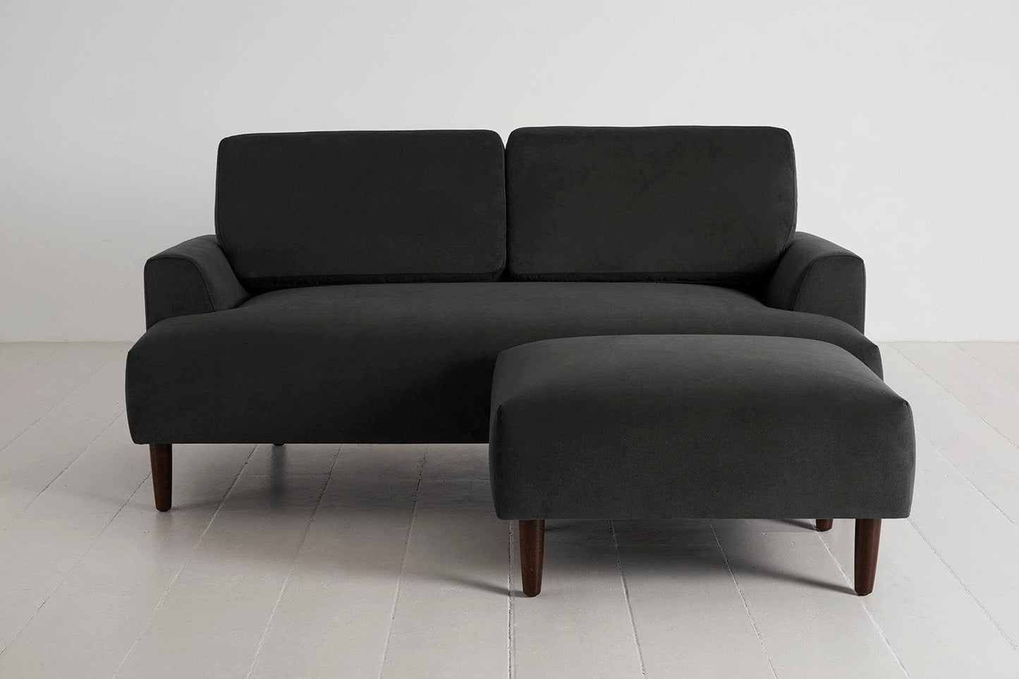 Model 05 Zweisitzer Sofa mit Hocker