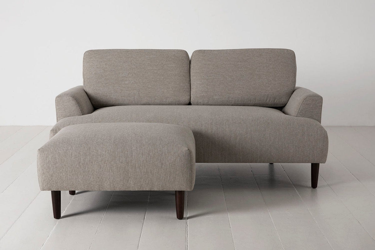 Zweisitzer-Sofa Model 05 mit Chaiselongue links