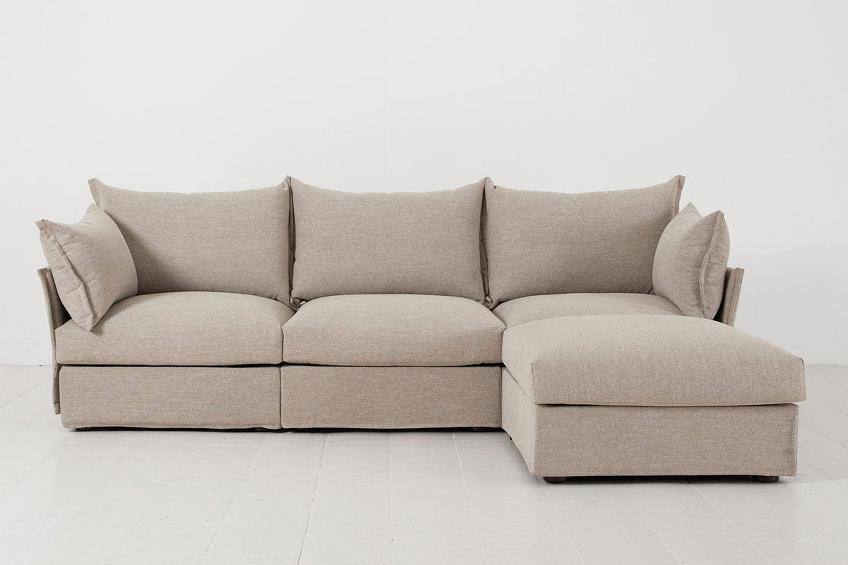 Dreisitzer-Ecksofa Model 06 mit Ecke rechts