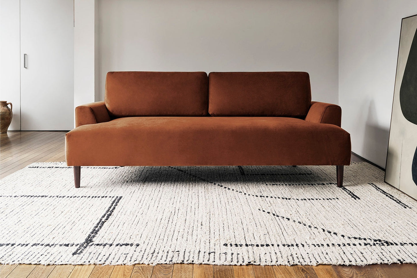 Model 05 3-Seater Sofa, Umber