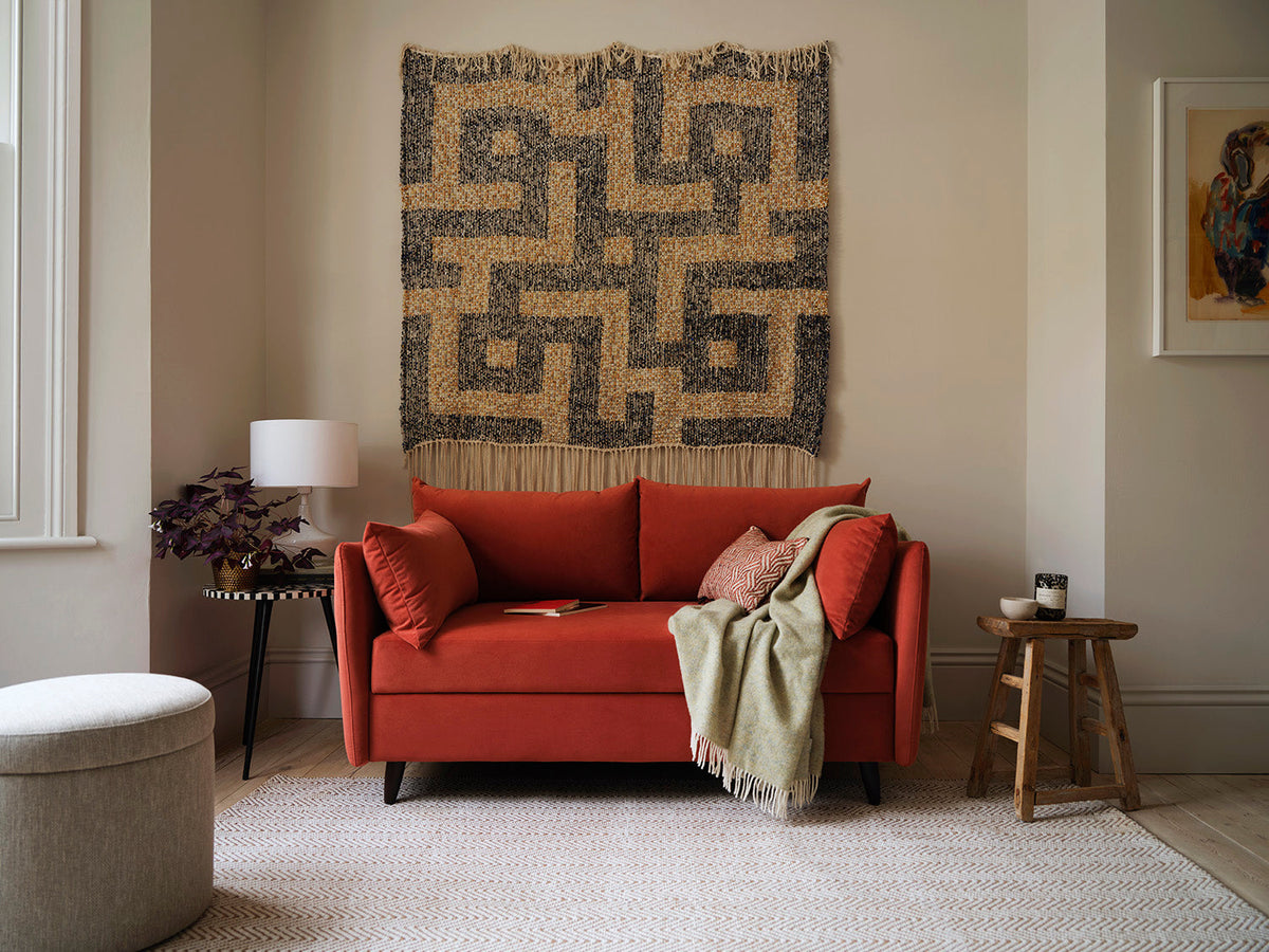 Model 08 Sofa Bed 2.5 Seater, Brick