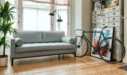 Model 02 3-Seater Sofa, Seaglass