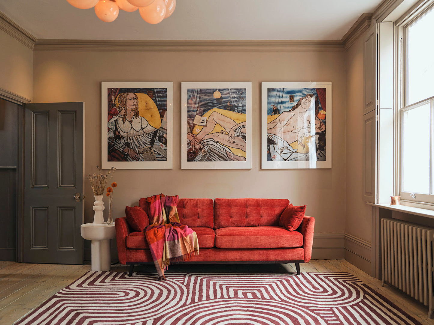 Zweisitzer-Sofa Model 10, Harissarot