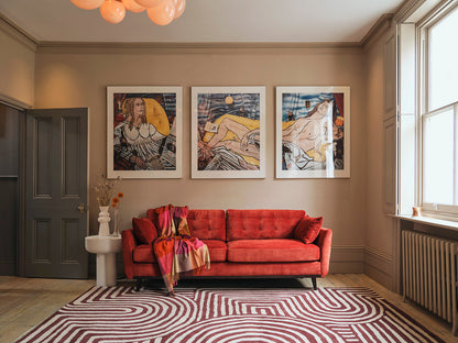 Zweisitzer-Sofa Model 10, Harissarot