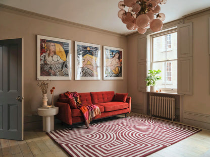 Dreisitzer-Sofa Model 10, Harissarot