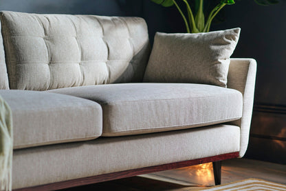 Zweisitzer-Sofa Model 10, Steingrau
