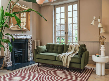 Zweisitzer-Sofa Model 10, Laubgrün