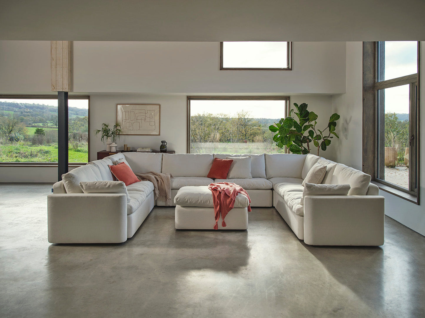 Model 13 U Shaped Sofa