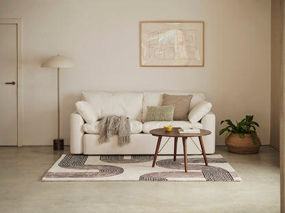 Model 13 2-Seater Sofa, White