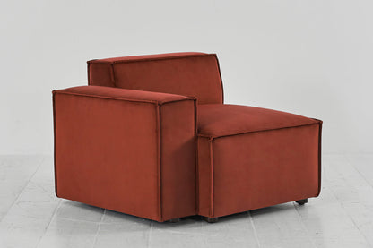 Model 03 Left Arm Sofa Module, Brick