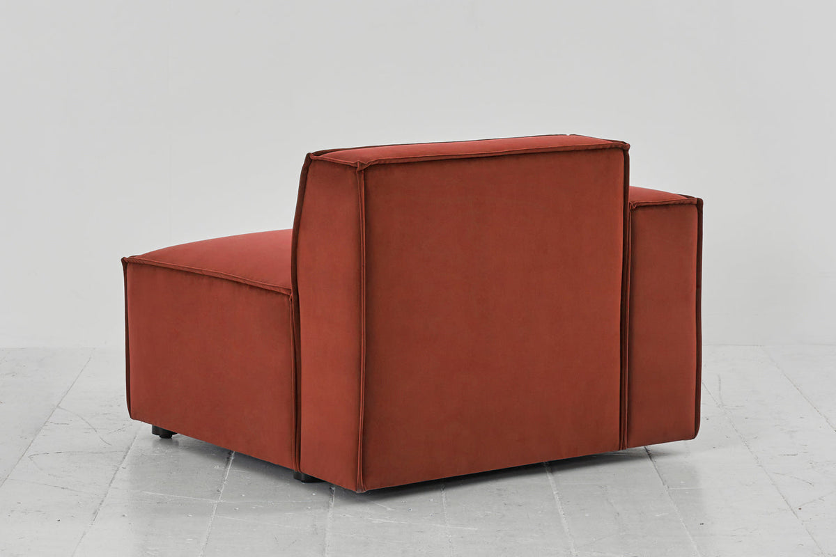 Model 03 Left Arm Sofa Module, Brick