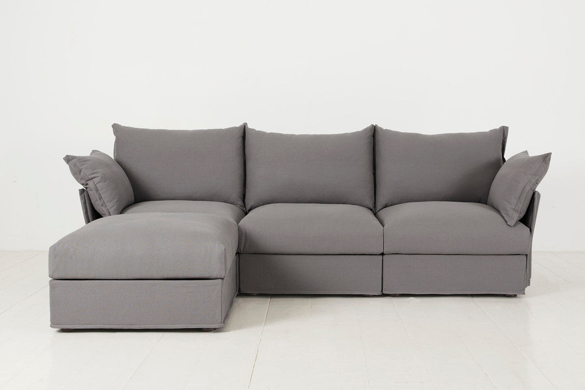 Model 06 3-Seater Left Chaise Sofa, Risso