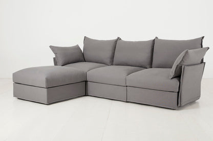 Model 06 3-Seater Left Chaise Sofa, Risso