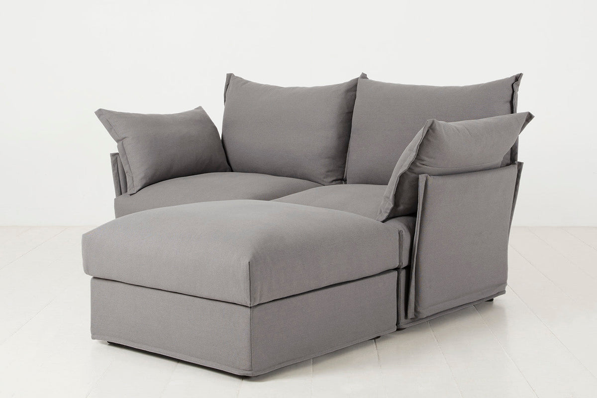 Zweisitzer-Ecksofa Model 06 mit Ecke rechts, Risso