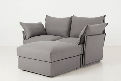 Zweisitzer-Ecksofa Model 06 mit Ecke rechts, Risso