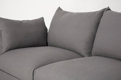 Model 06 2-Seater Left Chaise Sofa, Risso