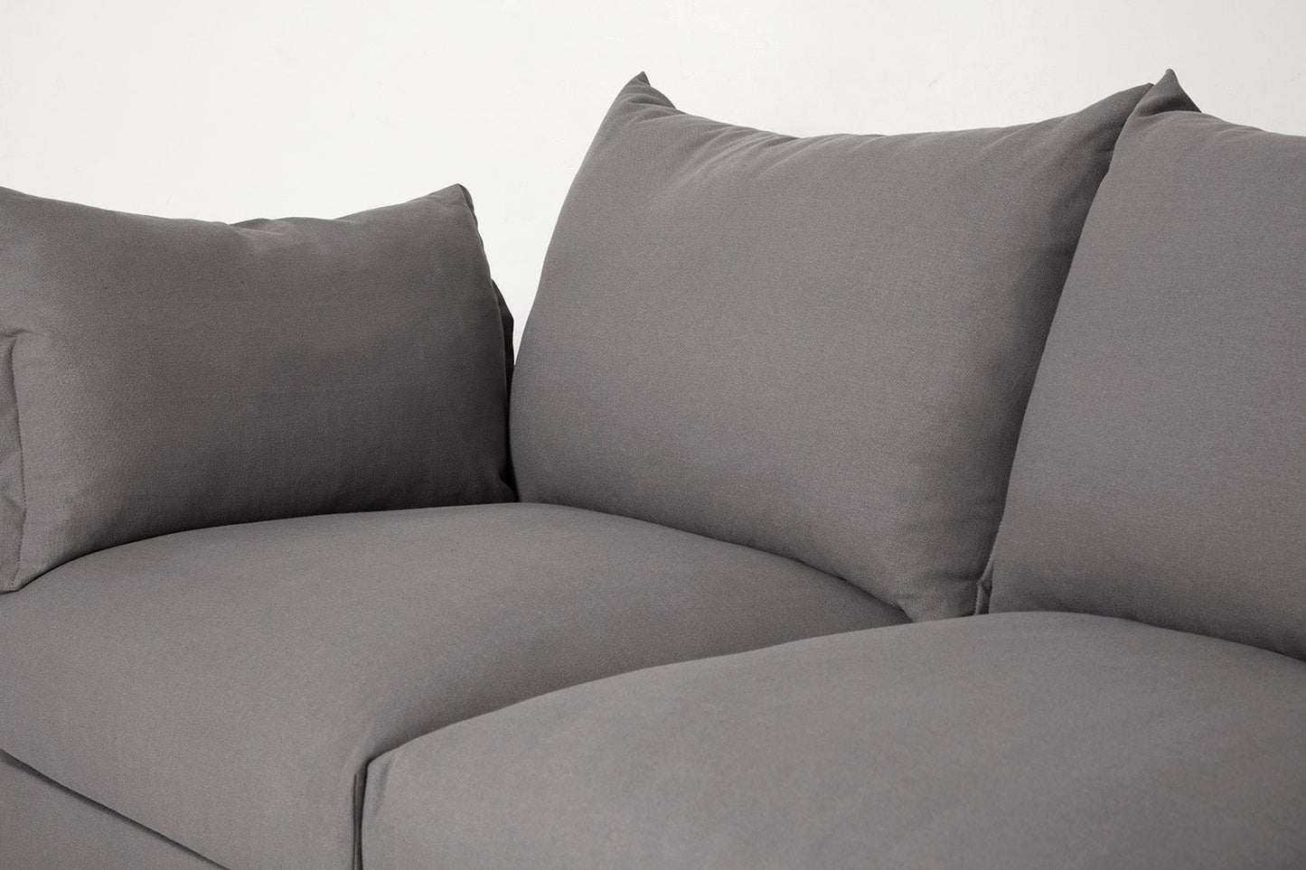 Zweisitzer-Ecksofa Model 06 mit Ecke rechts, Risso