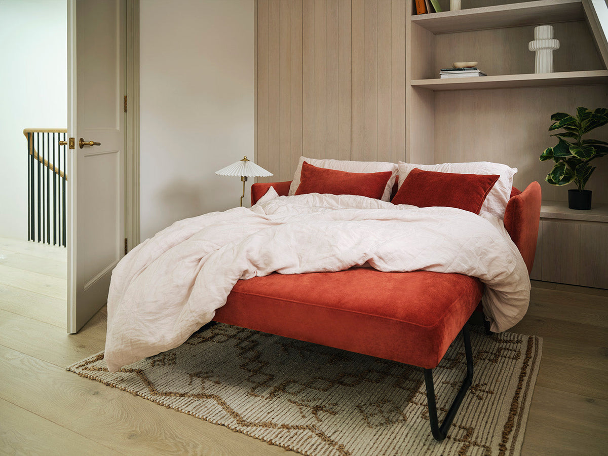 Model 08 Sofa Bed 2.5 Seater, Harissa