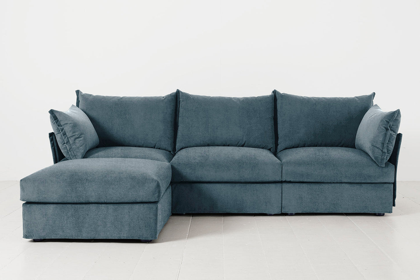 Model 06 3-Seater Left Chaise Sofa, Hydro