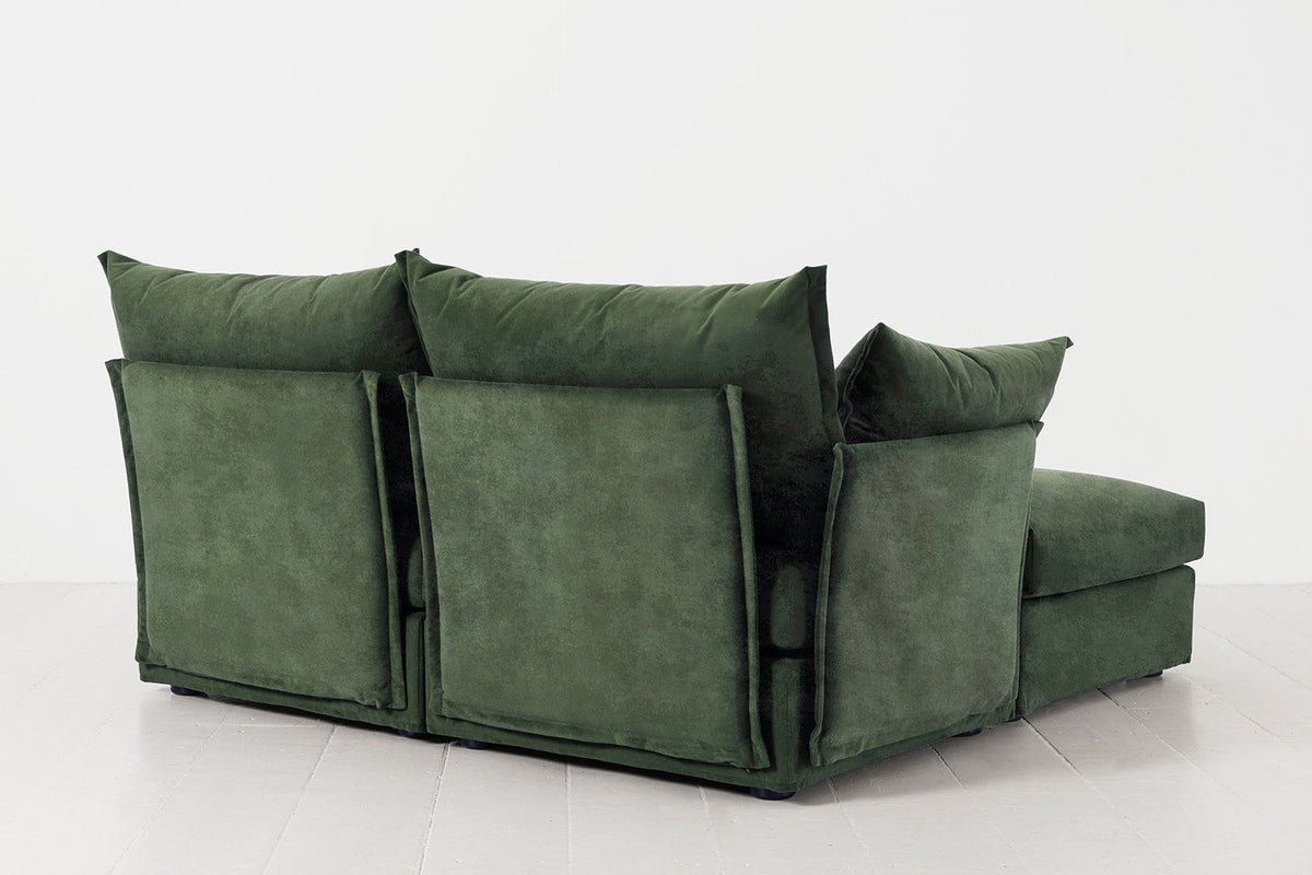 Model 06 2-Seater Left Chaise Sofa, Conifer