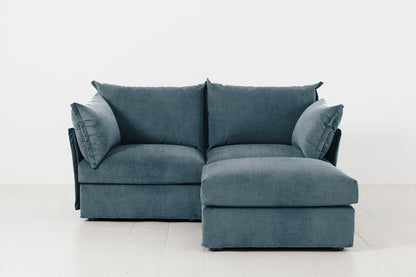 Model 06 2-Seater Right Chaise Sofa, Hydro