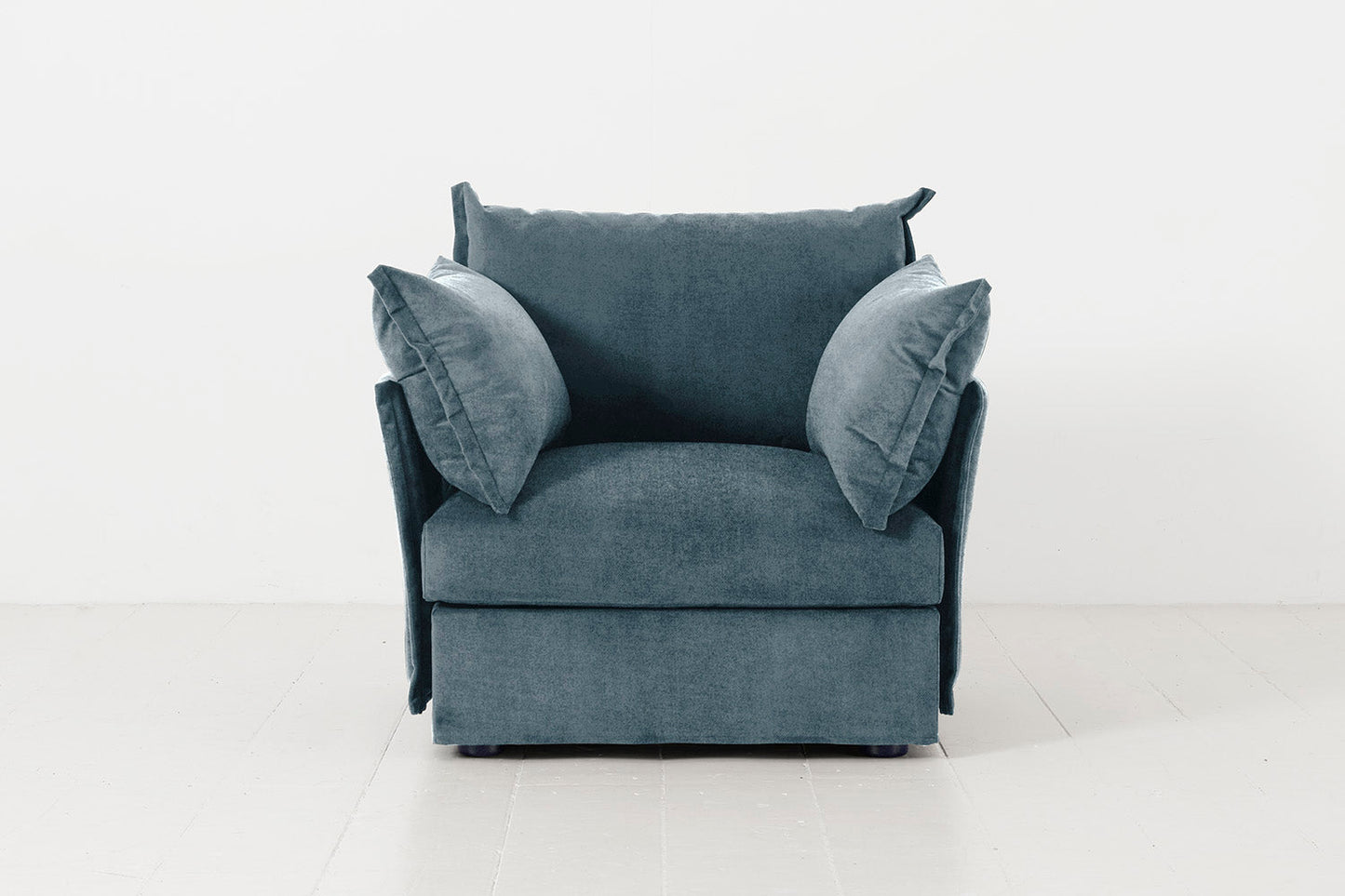 Sessel Model 06, Wasserblau