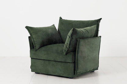 Sessel Model 06, Tannengrün