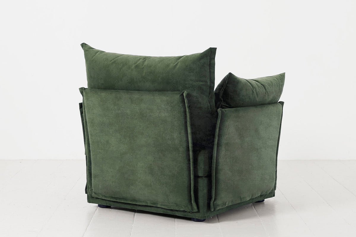 Sessel Model 06, Tannengrün
