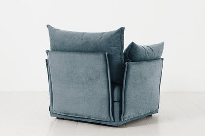 Sessel Model 06, Wasserblau
