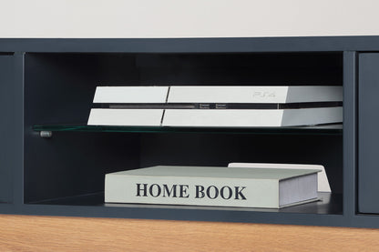 Fernsehschrank 01, Blau