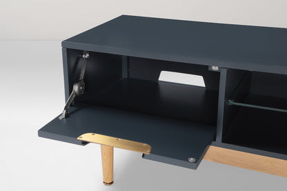 Fernsehschrank 01, Blau
