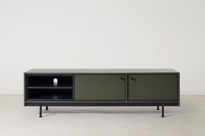 TV Unit 02 For TVs up to 65-inches, Olive Green