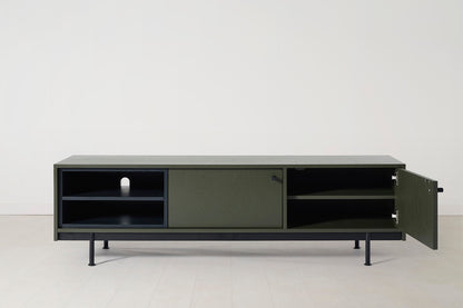 TV Unit 02 For TVs up to 65-inches, Olive Green