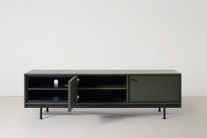 TV Unit 02 For TVs up to 65-inches, Olive Green