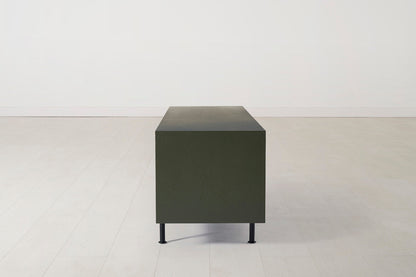 TV Unit 02 For TVs up to 65-inches, Olive Green