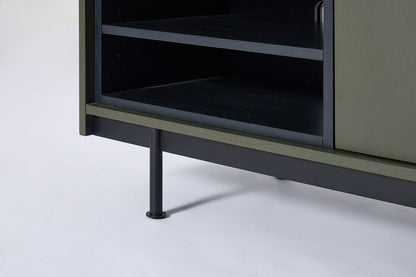 TV Unit 02 For TVs up to 65-inches, Olive Green