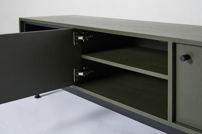 TV Unit 02 For TVs up to 65-inches, Olive Green