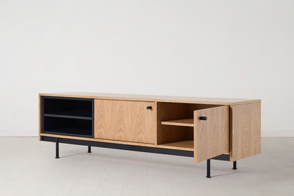 Fernsehschrank 02, Eiche