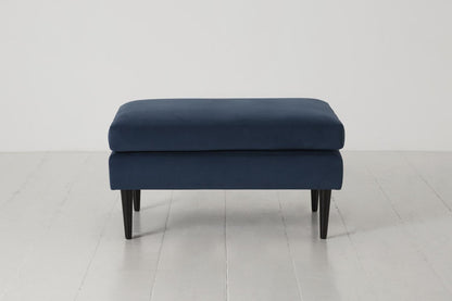 Model 01 Ottoman, Teal
