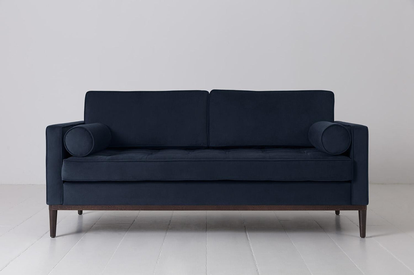Zweisitzer-Sofa Model 02, Indigoblau