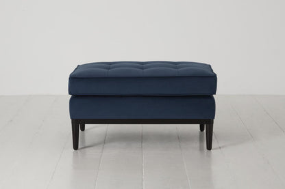 Model 02 Ottoman, Teal