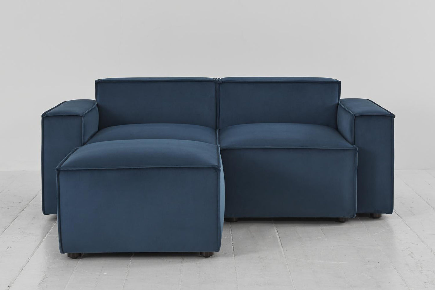 Model 03 2-Seater Left Chaise Sofa, Teal