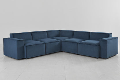 Model 03 Corner Sofa, Teal