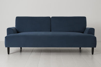 Dreisitzer-Sofa Model 05, Blaugrün