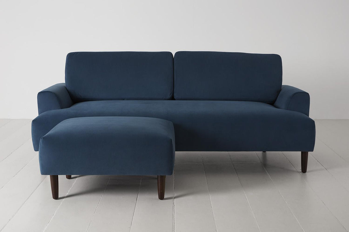Dreisitzer-Sofa Model 05 mit Chaiselongue links