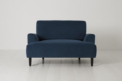 Loveseat Model 05, Blaugrün